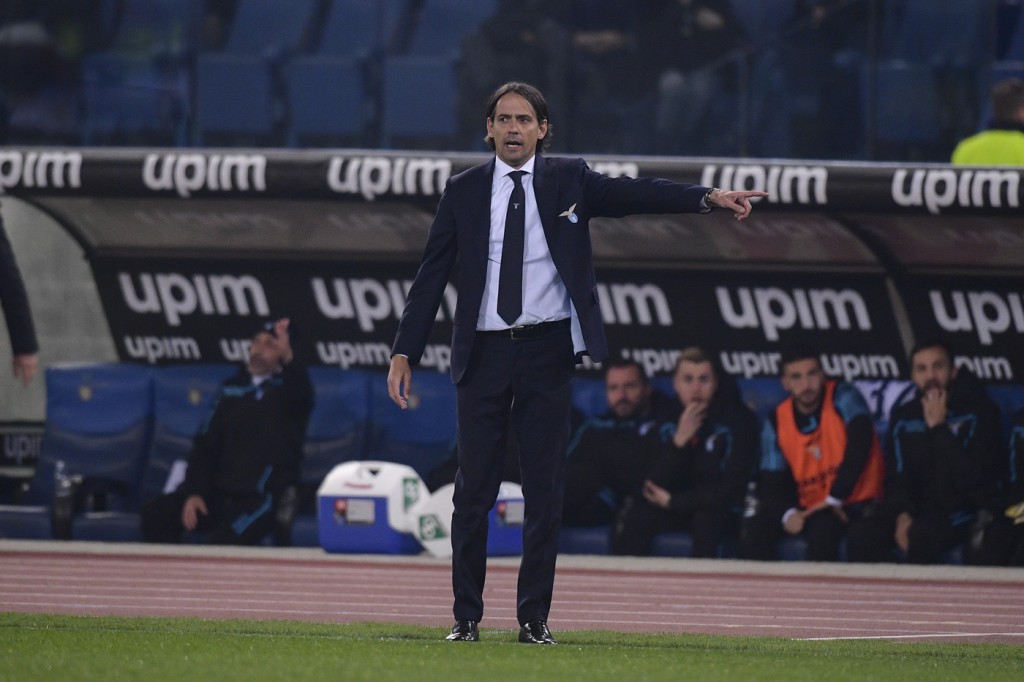 simone inzaghi Lazio vs Roma - Serie A TIM 2018/2019