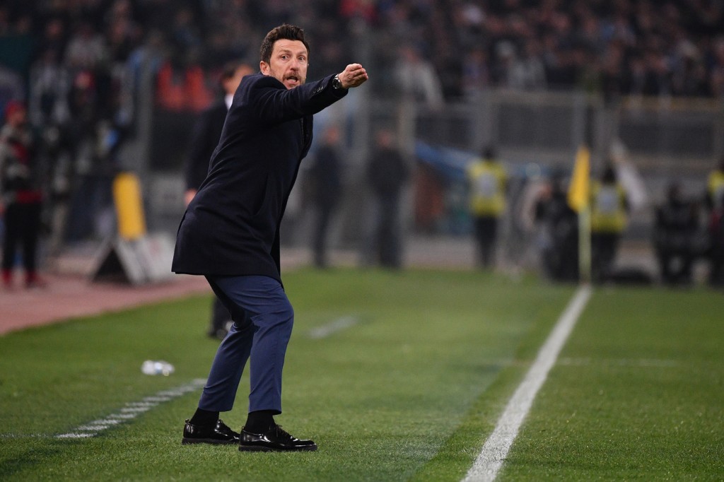 Di francesco Lazio vs Roma - Serie A TIM 2018/2019