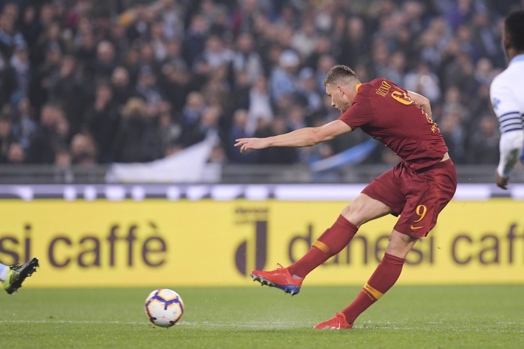 Dzeko LazioRoma1