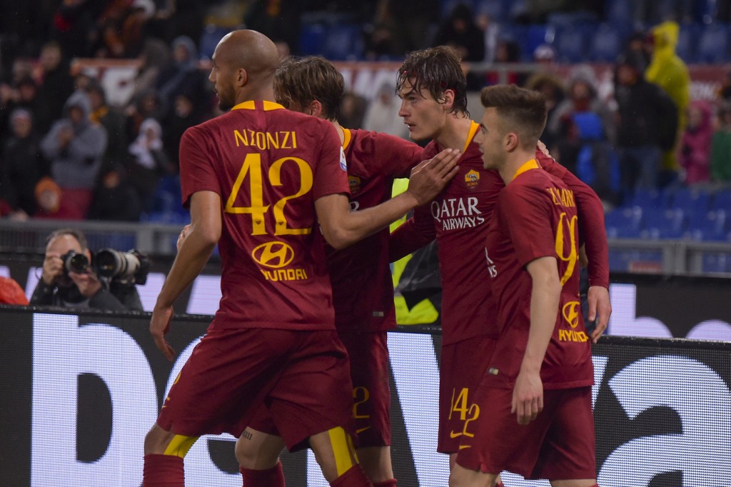 el shaarawy nzonzi schick roma_empoli_41