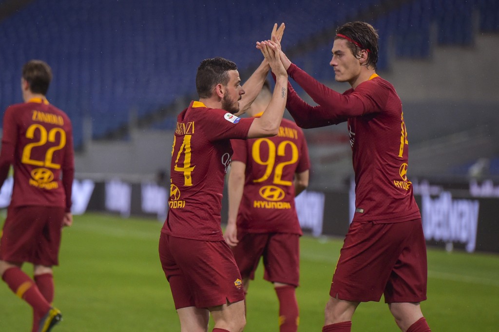 schick florenzi Roma vs Empoli - Serie A TIM 2018/2019