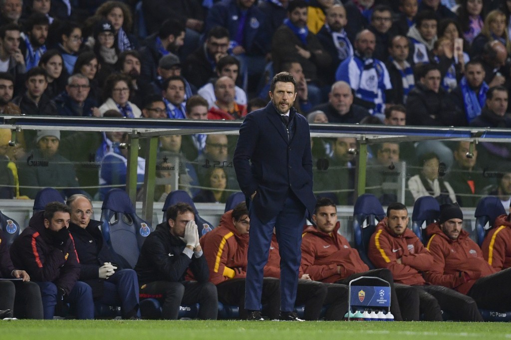Di Francesco Porto vs Roma - Uefa Champions League