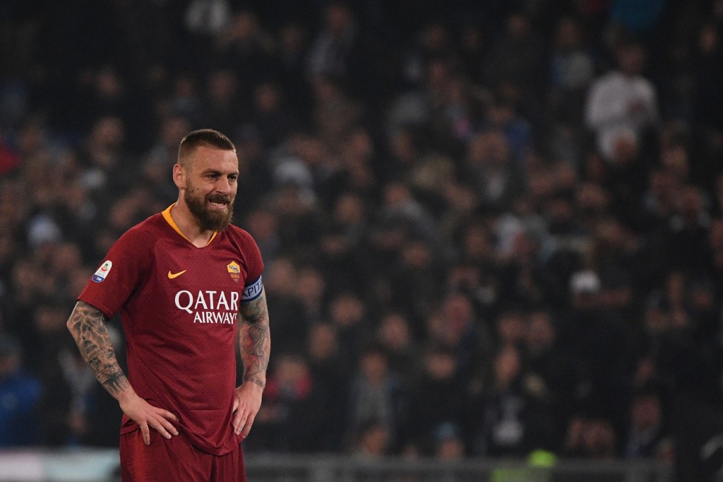 de rossi Lazio vs Roma - Serie A TIM 2018/2019