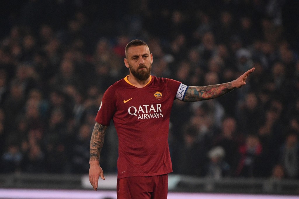 de rossi Lazio vs Roma - Serie A TIM 2018/2019