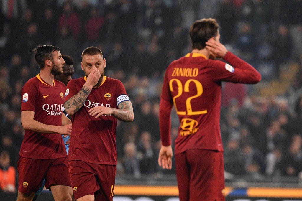 de rossi zaniolo Lazio vs Roma - Serie A TIM 2018/2019