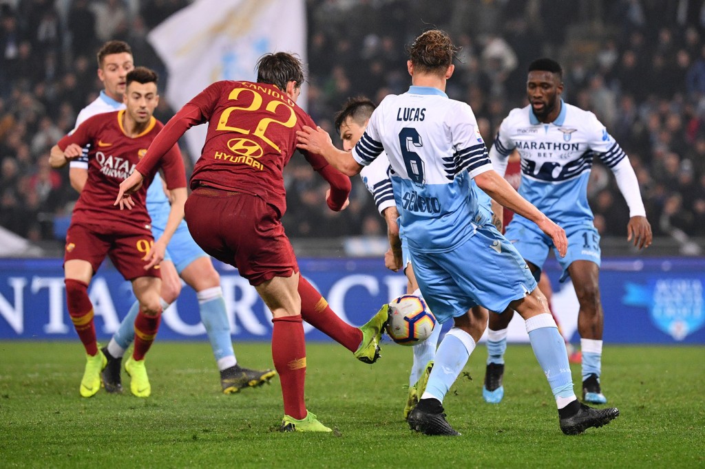zaniolo Lazio vs Roma - Serie A TIM 2018/2019