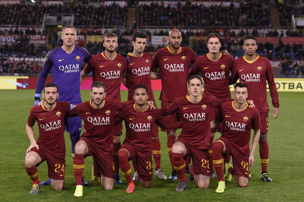 squadra Roma vs Empoli - Serie A TIM 2018/2019