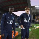 zaniolo kean Italy Training Session And Press Conference