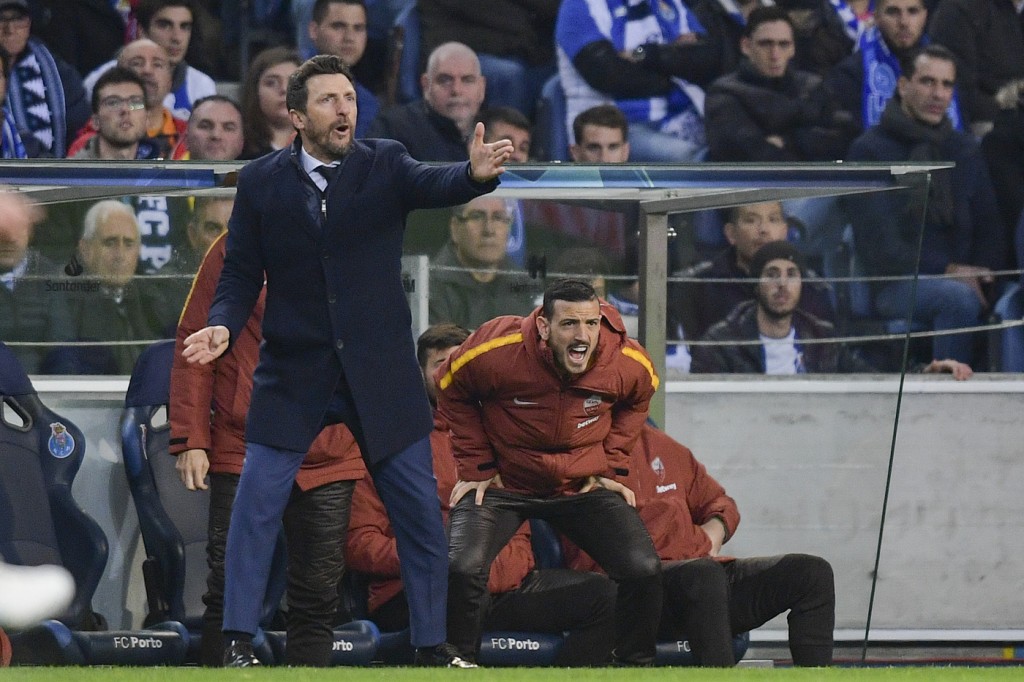 Di Francesco Florenzi Porto vs Roma - Uefa Champions League