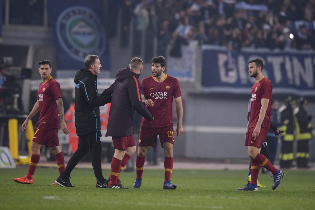 de rossi fazio Lazio vs Roma - Serie A TIM 2018/2019
