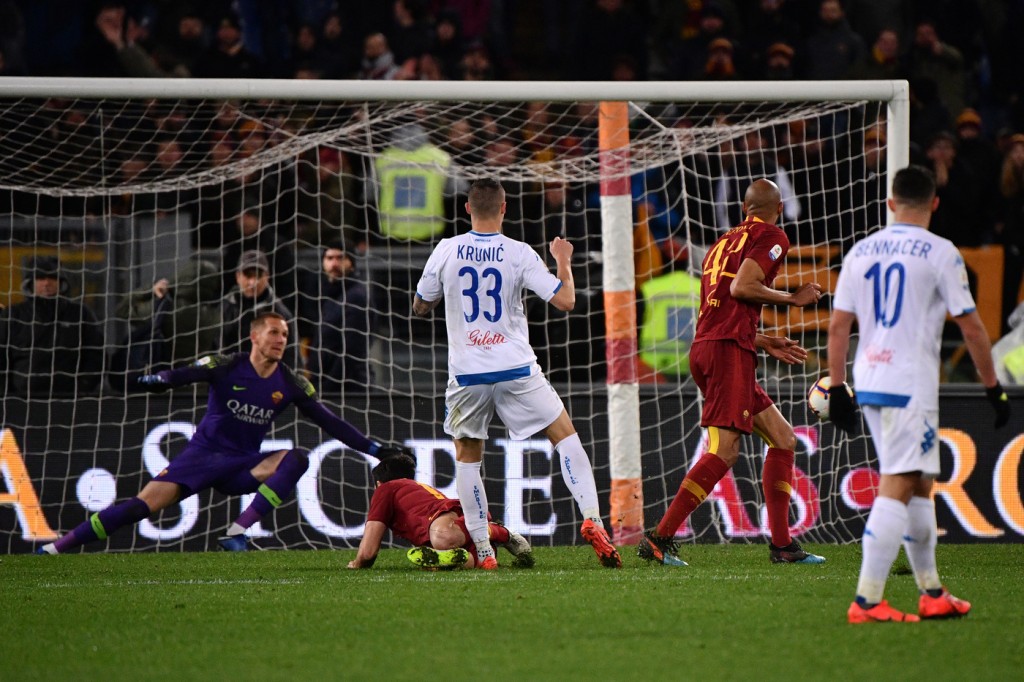 krunic olsen nzonzi Roma vs Empoli - Serie A TIM 2018/2019