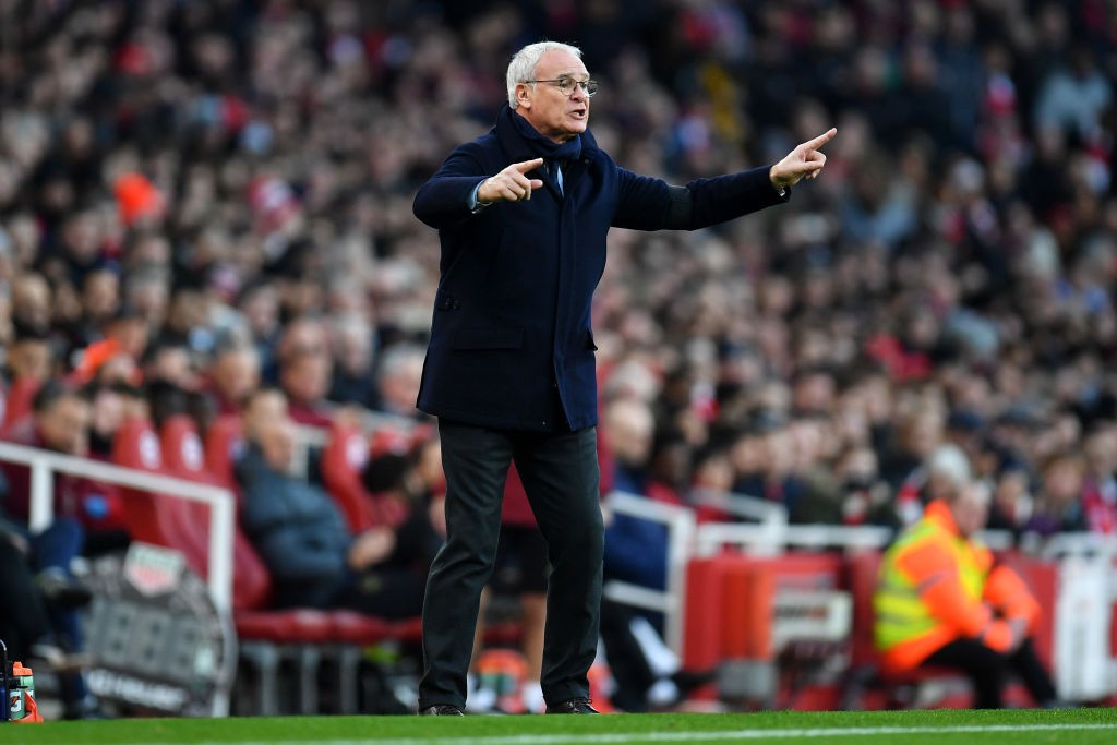ranieri Arsenal FC v Fulham FC - Premier League