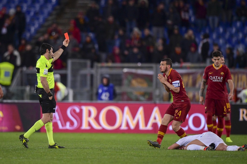 florenzi espulsione roma_empoli_95