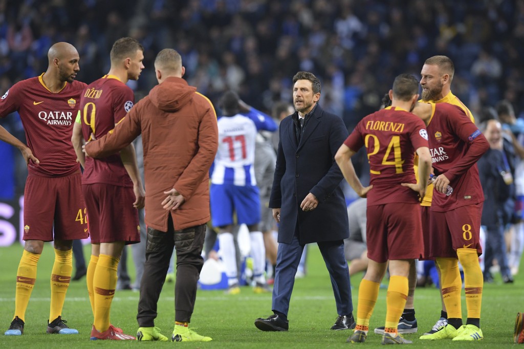 Di Francesco Porto vs Roma - Uefa Champions League