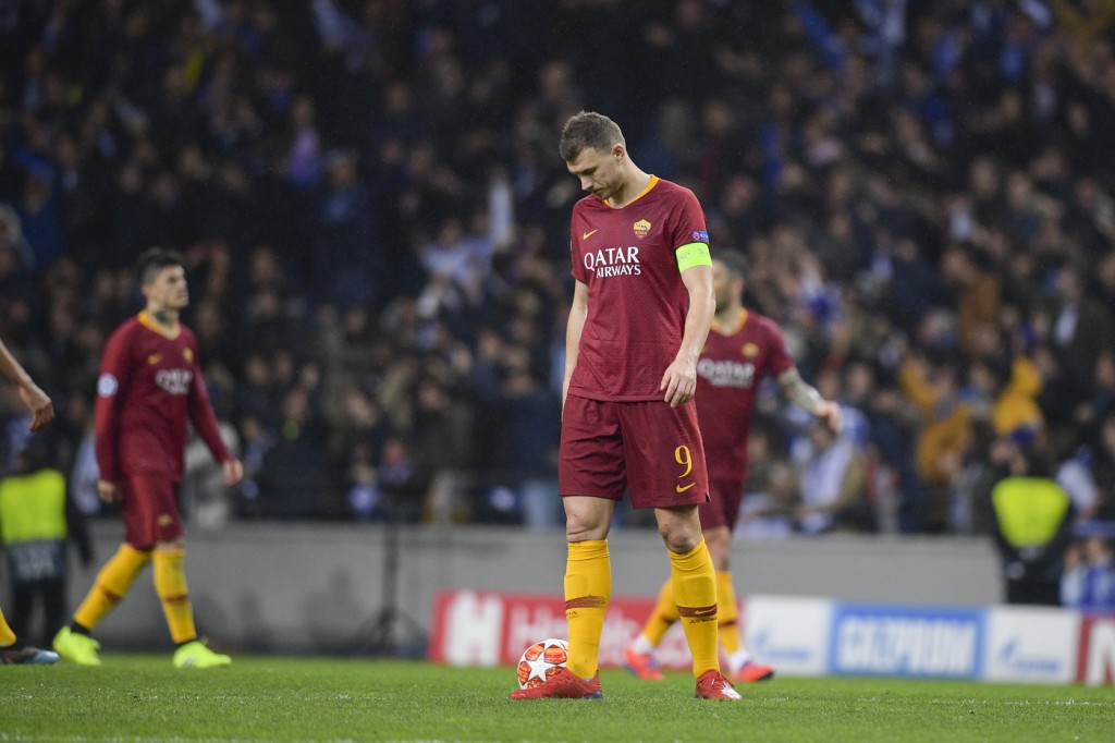 Dzeko Porto-Roma 26