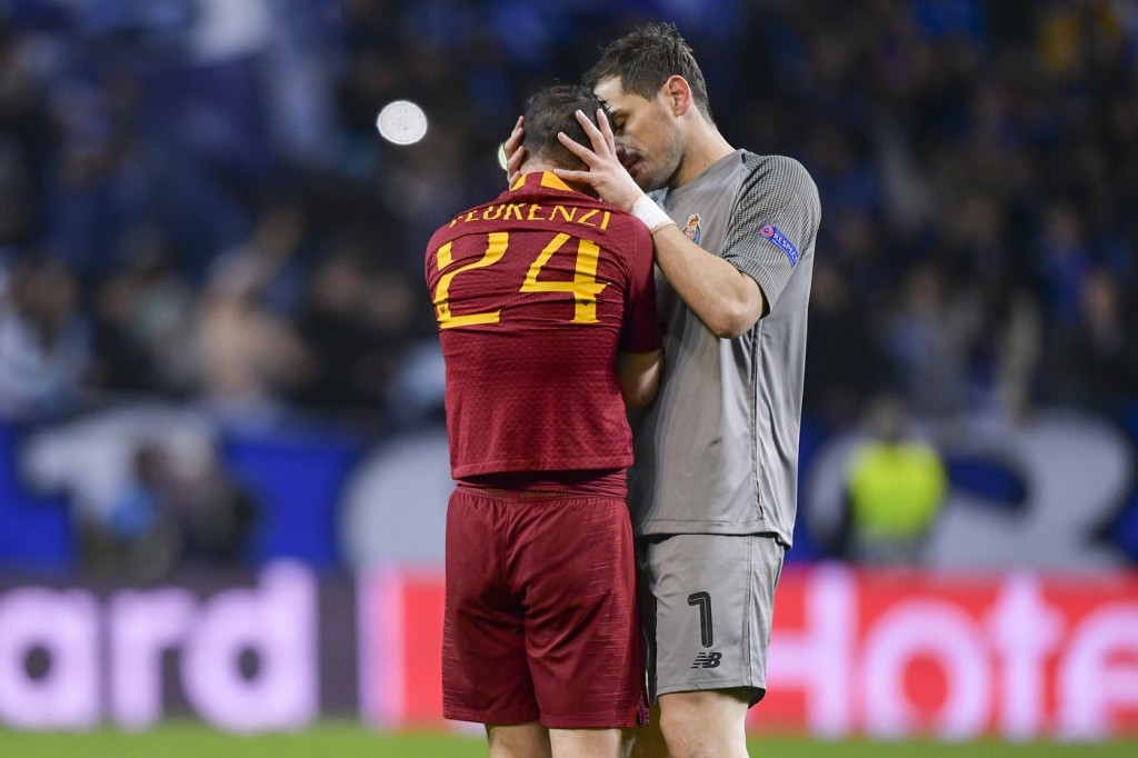 Florenzi Casillas Porto-Roma 37