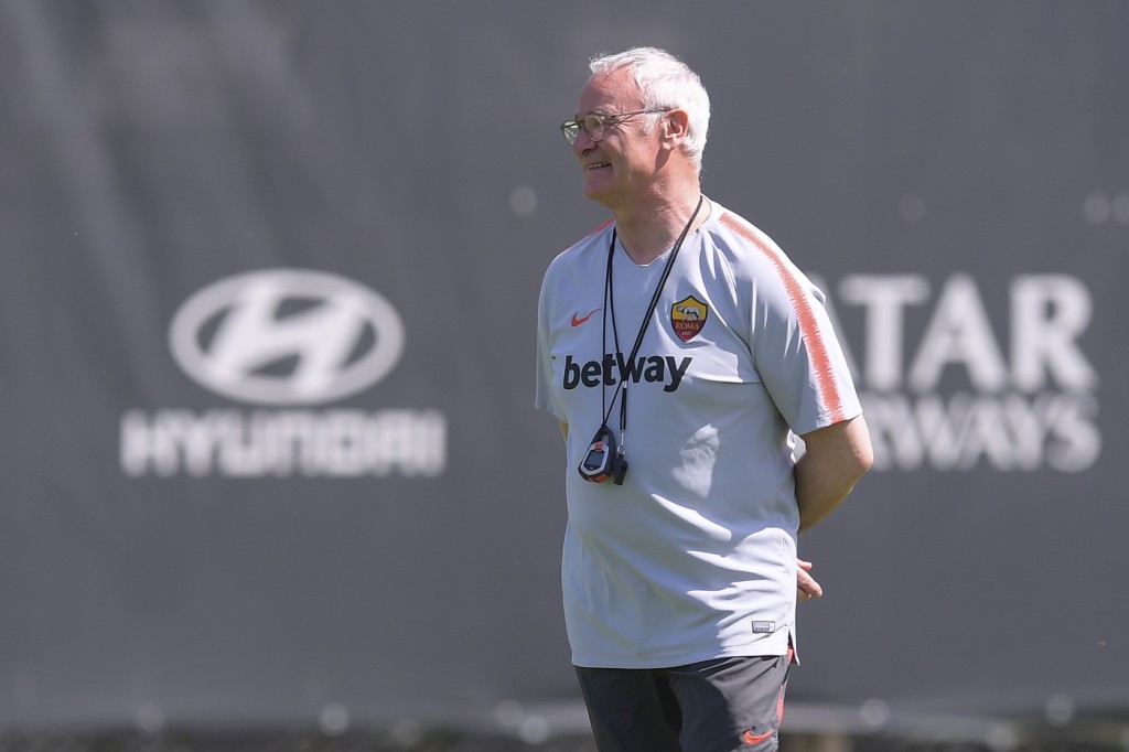 Allenamento_AS Roma_Trigoria_Ranieri