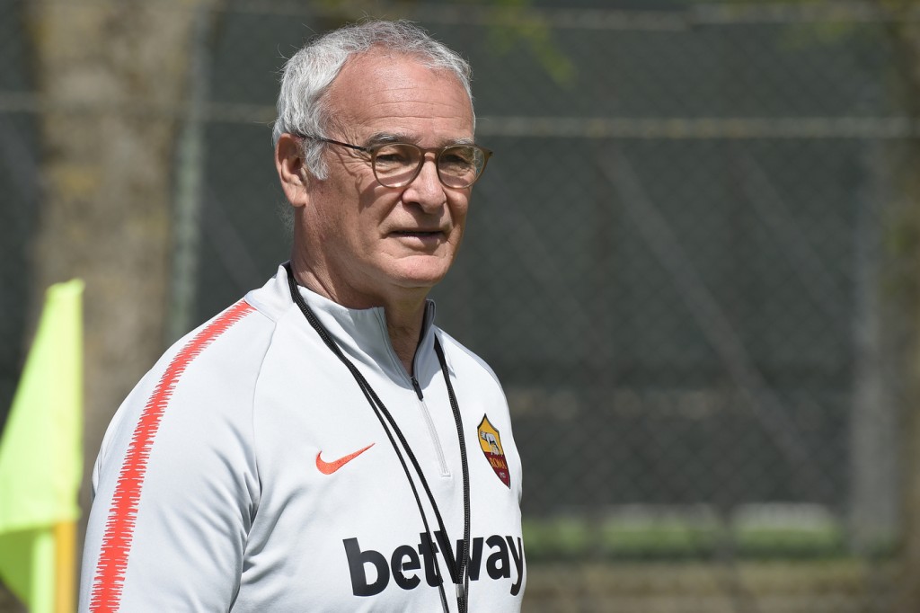 Ranieri Trigoria Allenamento 1