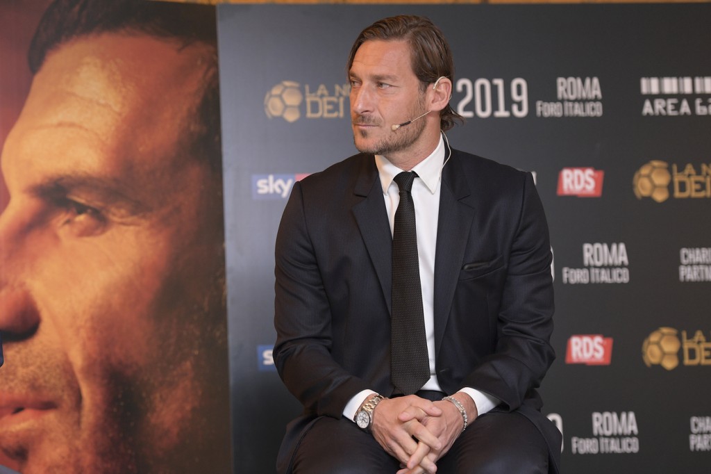 Totti Roma, conferenza stampa "La notte dei Re"Roma, conferenza stampa "La notte dei Re"