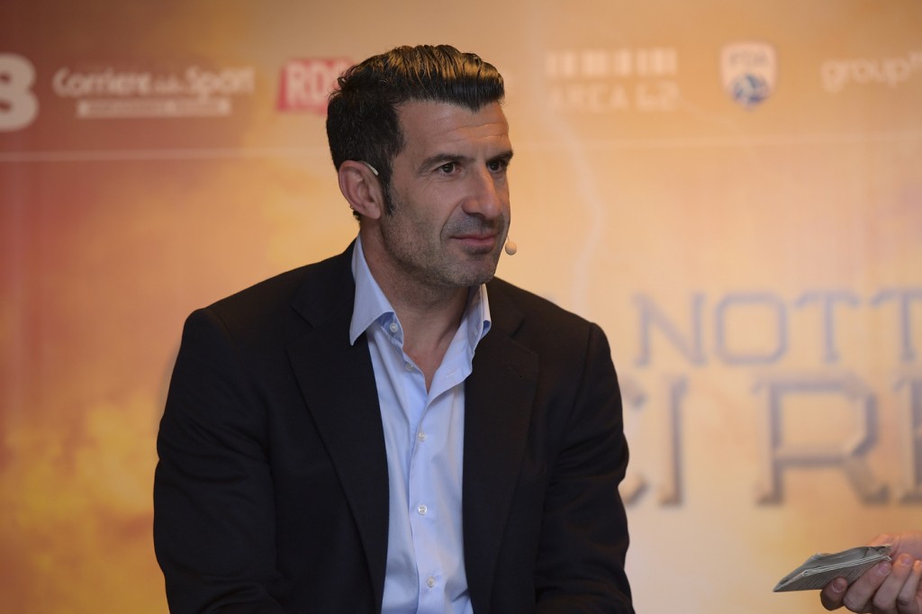 Figo Roma, conferenza stampa "La notte dei Re"Roma, conferenza stampa "La notte dei Re"