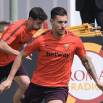 Pellegrini Trigoria Allenamento 45