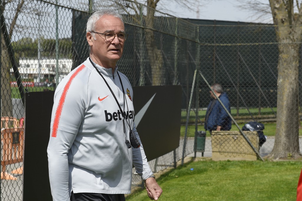 Ranieri Trigoria Allenamento 14