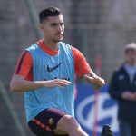 Pellegrini Trigoria Allenamento 21
