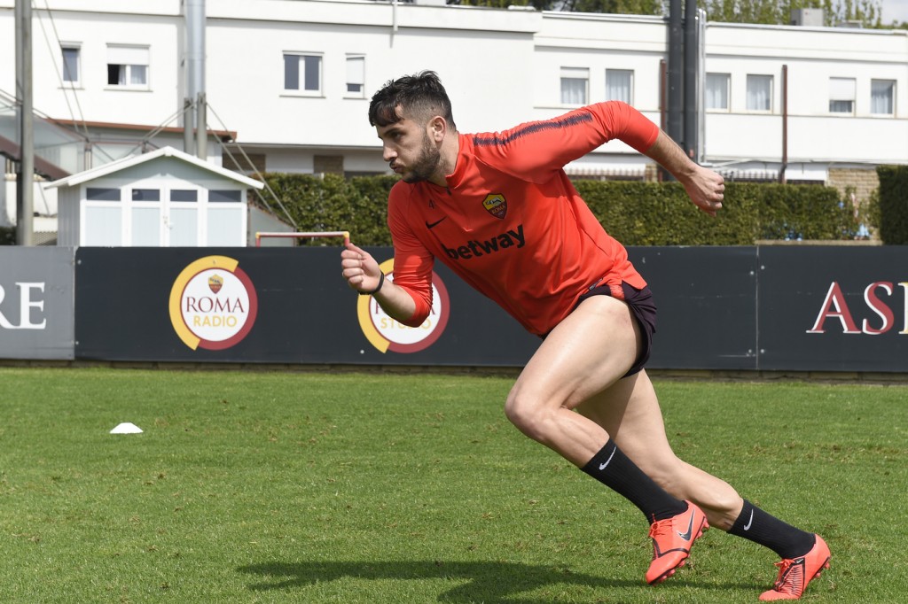 Manolas Trigoria Allenamento 4