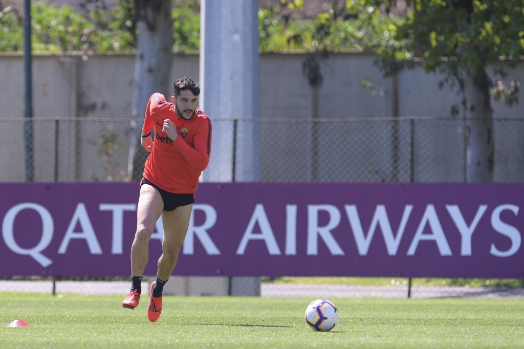 Manolas Sessione di allenamento dell'AS Roma