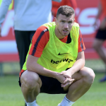 Dzeko Trigoria Allenamento 33