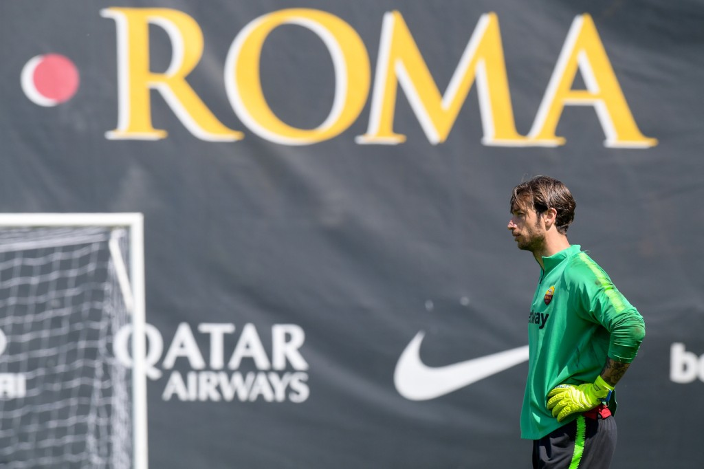 Mirante AS Roma, seduta di allenamento al Centro sportivo di Trigoria