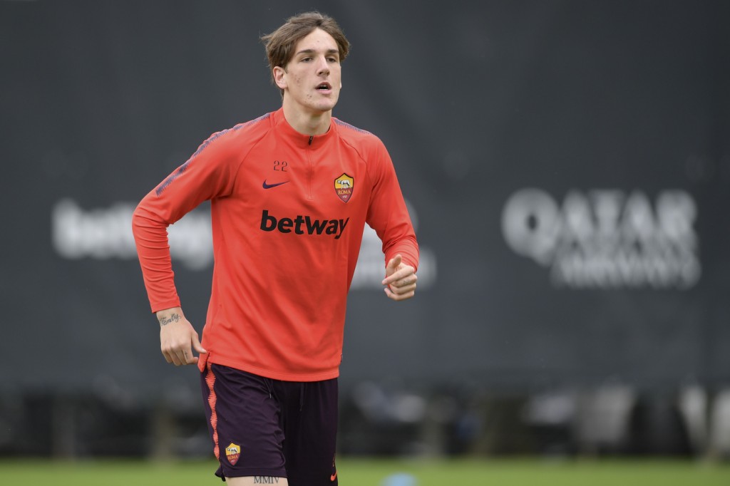 AS Roma_Allenamento_Trigoria_Zaniolo
