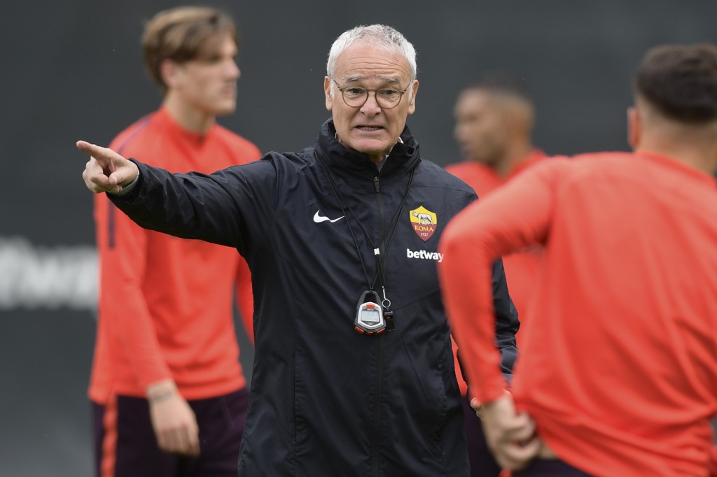 AS Roma_Allenamento_Trigoria_Ranieri