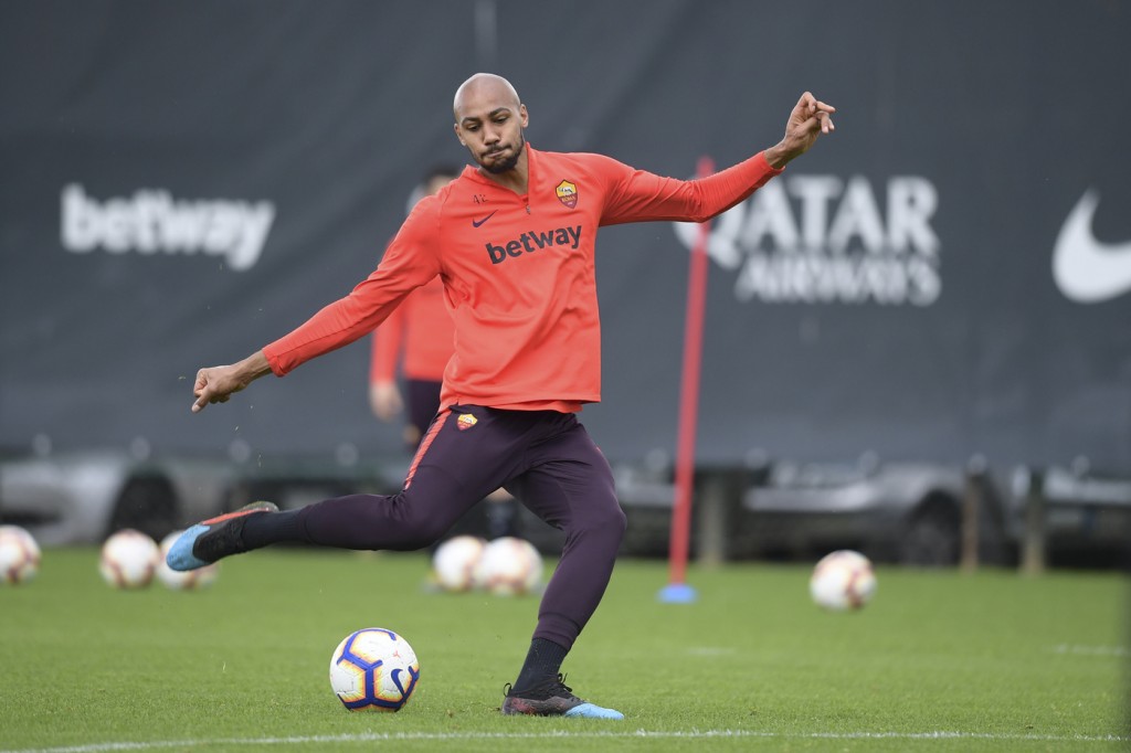 AS Roma_Allenamento_Trigoria_Nzonzi