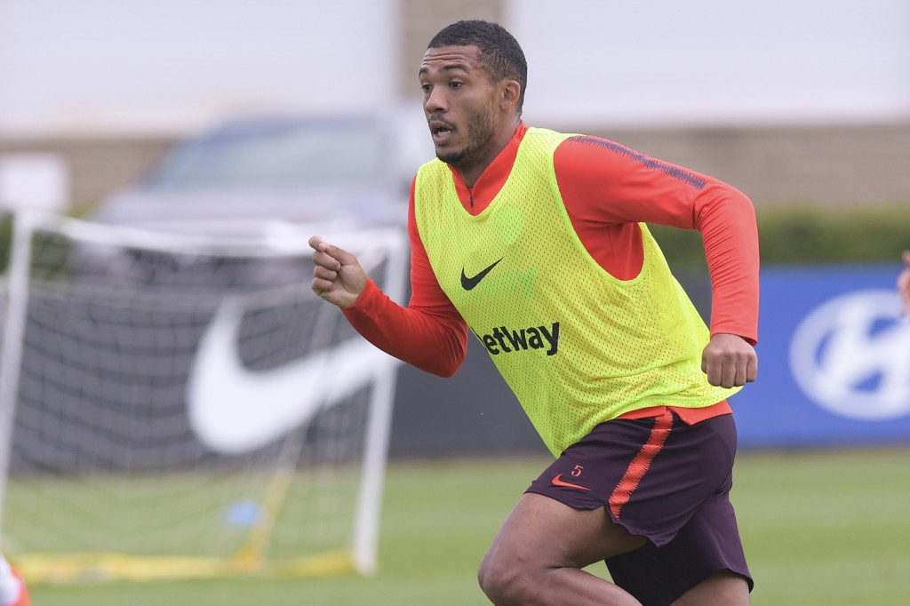 Juan Jesus Sessione di allenamento dell'AS Roma
