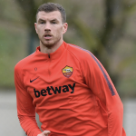 Dzeko Trigoria Allenamento 38