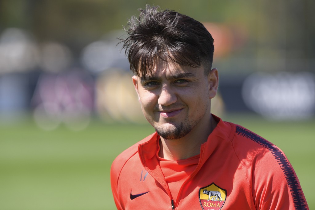 Under AS Roma, seduta di allenamento al Centro sportivo di TrigoriaAS Roma, seduta di allenamento al Centro sportivo di Trigoria