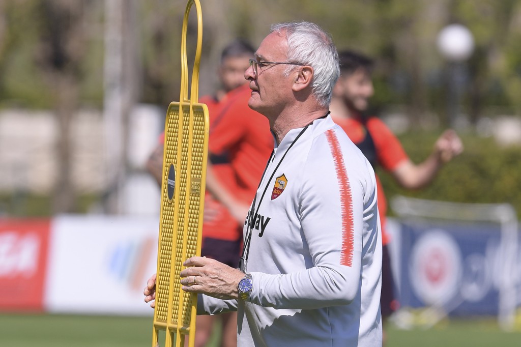 Roma_allenamento_Trigoria_Ranieri
