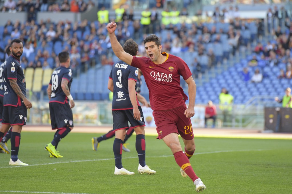 fazio Roma vs Cagliari - Serie A 2018/2019