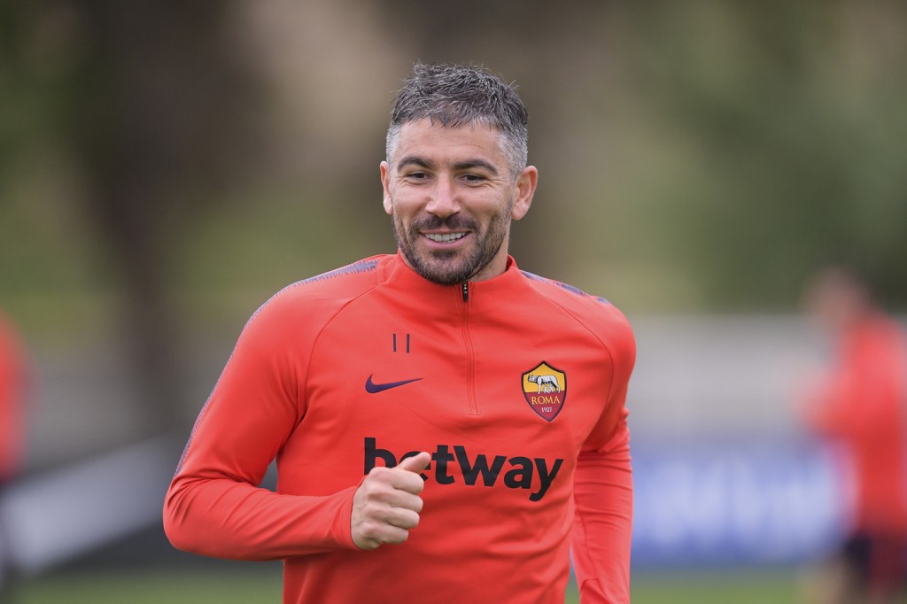 AS Roma_rifinituraCagliari_Trigoria_Kolarov