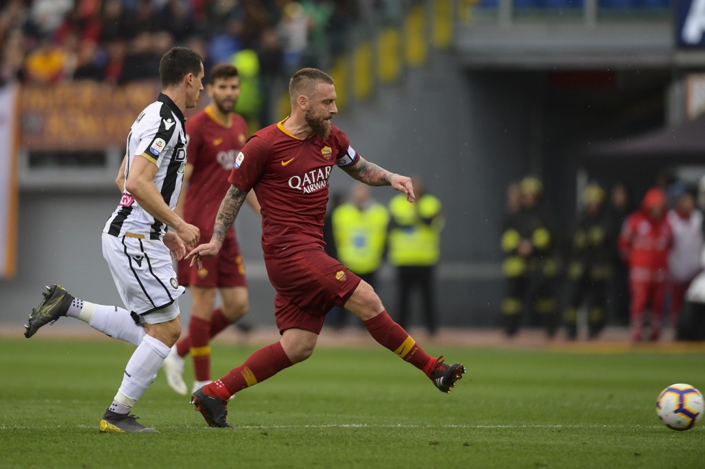 de rossi Roma vs Udinese - Serie A Tim 2018/2019