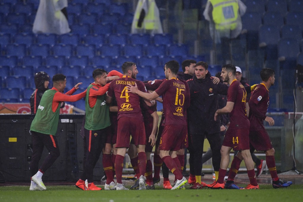 roma dzeko esultanza Roma vs Udinese - Serie A Tim 2018/2019