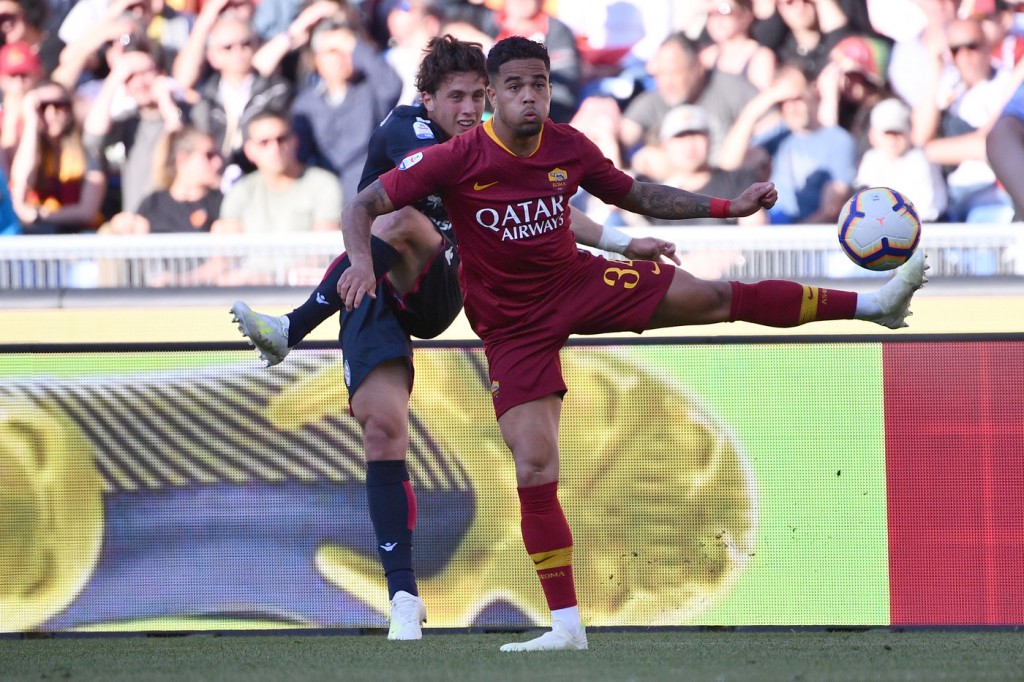 roma_cagliari_28 kluivert pellegrini luca