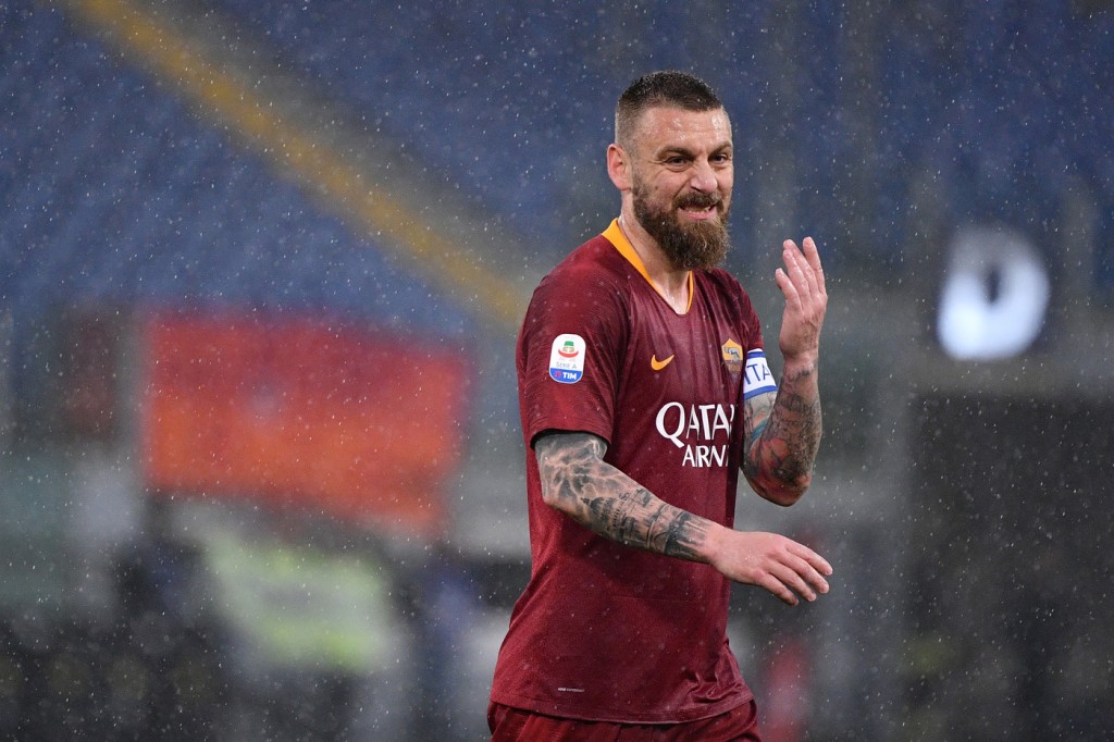de rossi Roma vs Udinese - Serie A Tim 2018/2019