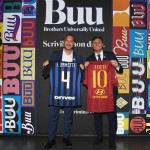 totti zanetti FC Internazionale v AS Roma - Serie A