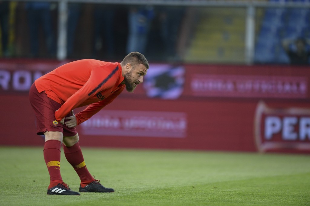 de rossi Sampdoria vs Roma - Serie A TIM 2018/2019