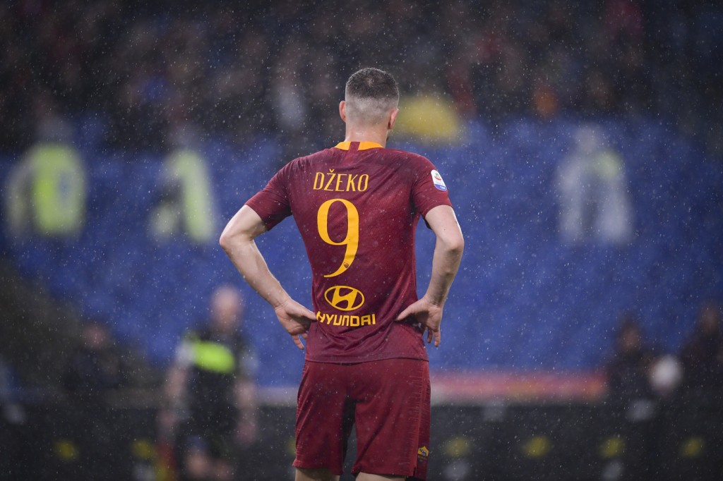 dzeko Roma vs Udinese - Serie A Tim 2018/2019