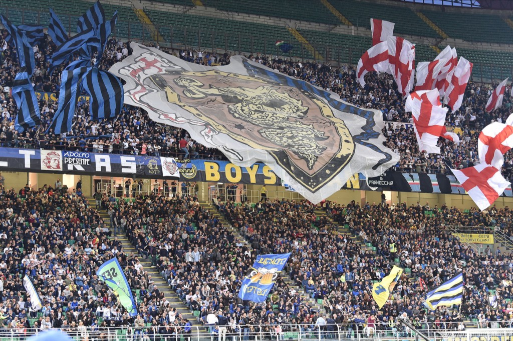 tifosi san siro Inter vs Roma - Serie A Tim 2018/2019