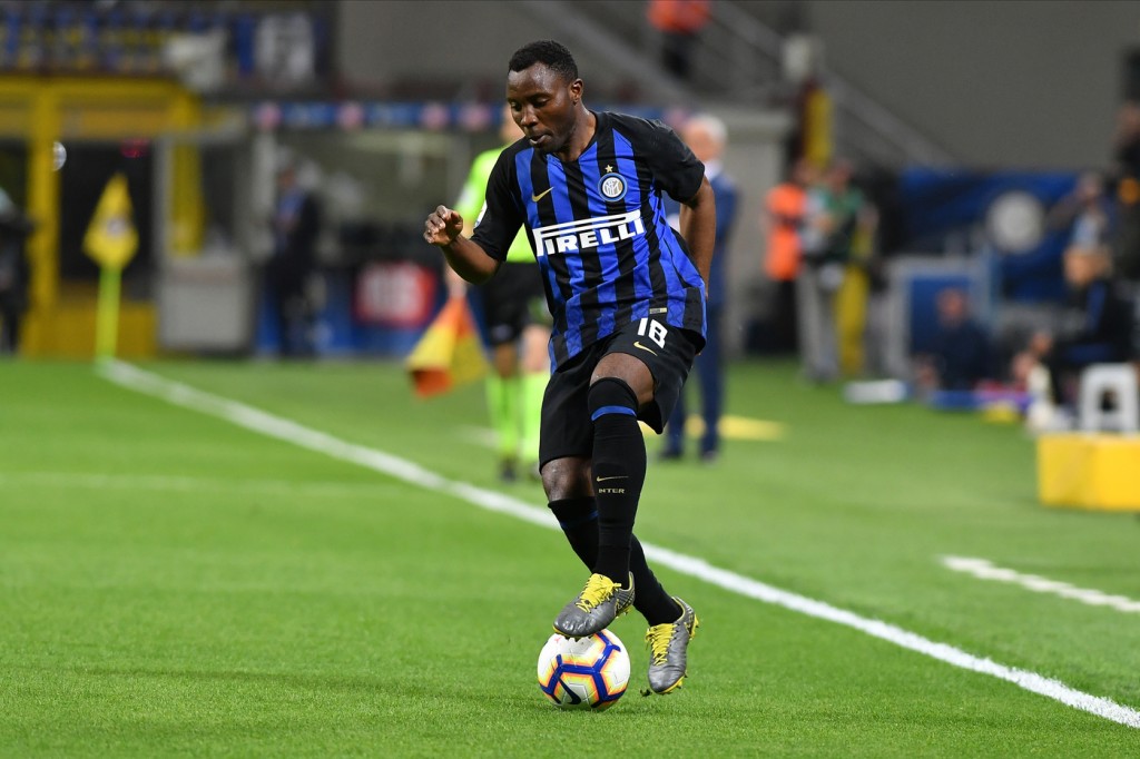 asamoah Inter vs Roma - Serie A Tim 2018/2019