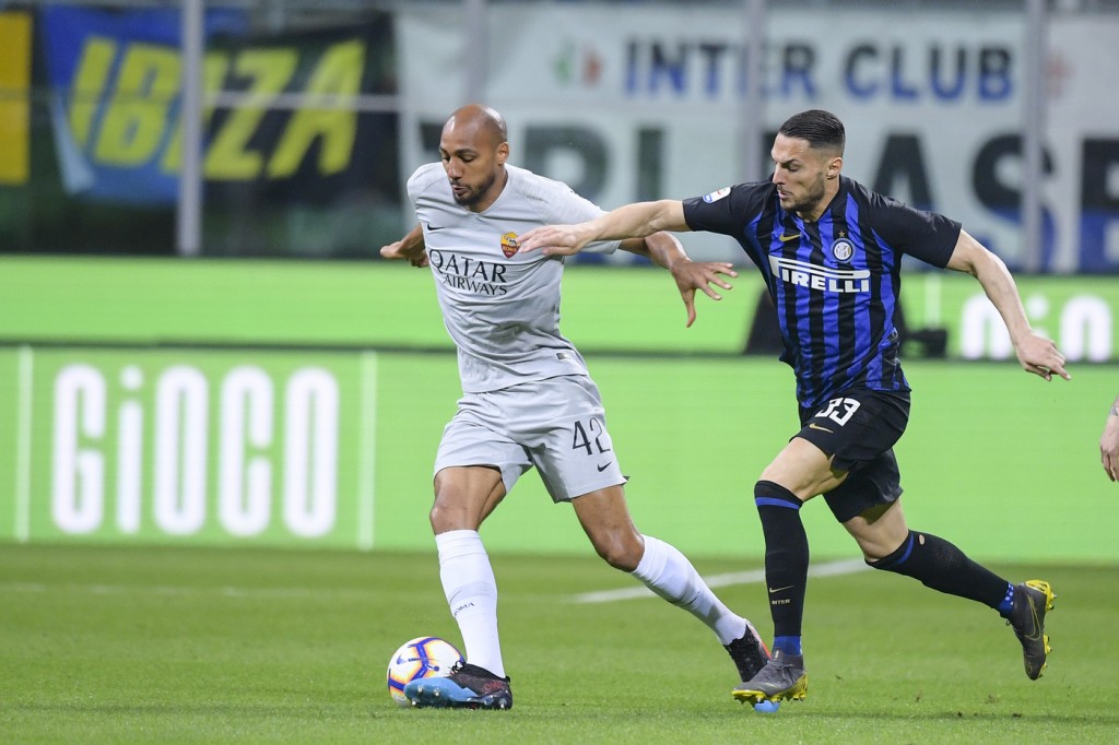 nzonzi d'ambrosio Inter vs Roma - Serie A Tim 2018/2019